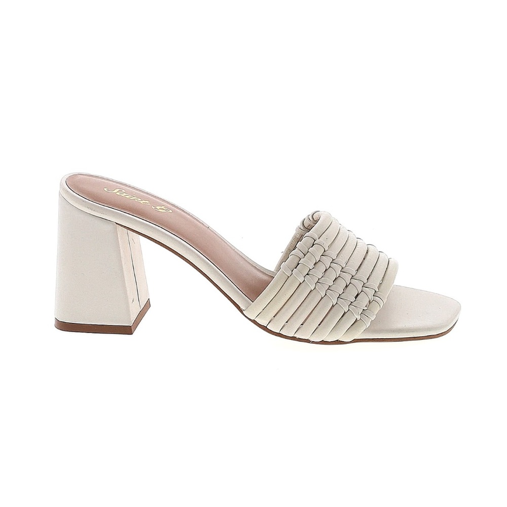 Saint G  Leather Bethany heels sz 9